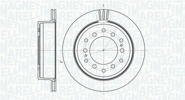 MAGNETI MARELLI Piduriketas 361302040520